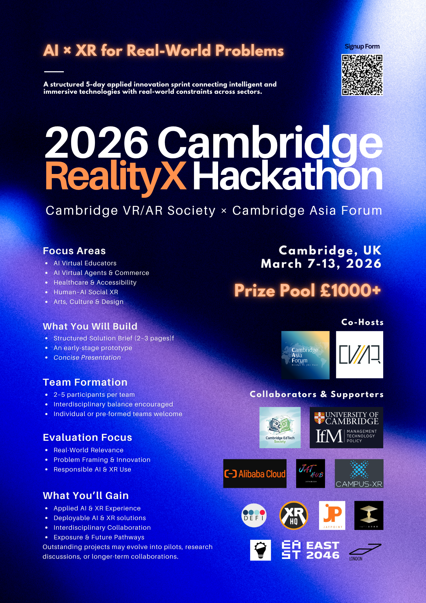 Cambridge RealityX Hackathon 2026